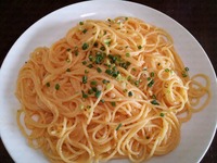 うにクリームパスタ 2012/07/10 10:15:14