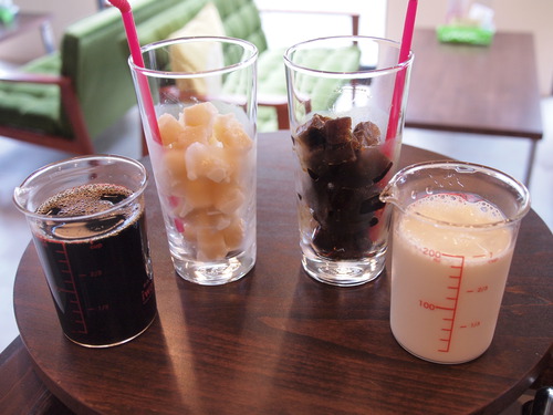[新メニュー]　氷コーヒー＆氷ミルク
