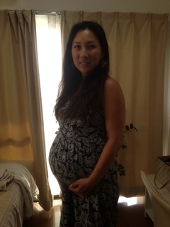 臨月でもパワフルな妊婦さん 沖縄マタニティエステ ｍａｎａ