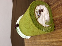 抹茶あずきロールケーキ