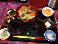 お客様とランチ(^^) 2013/12/27 18:12:00