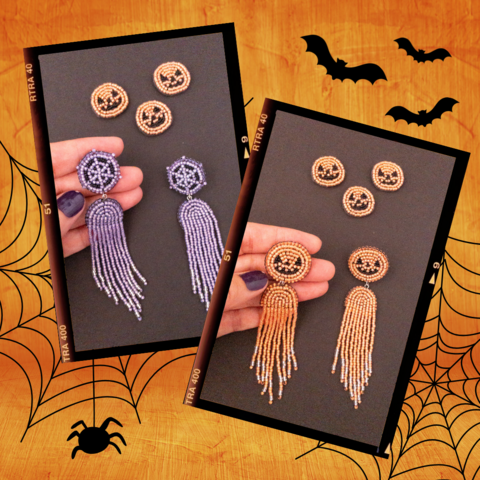 ハロウィンにお勧めピアス♪