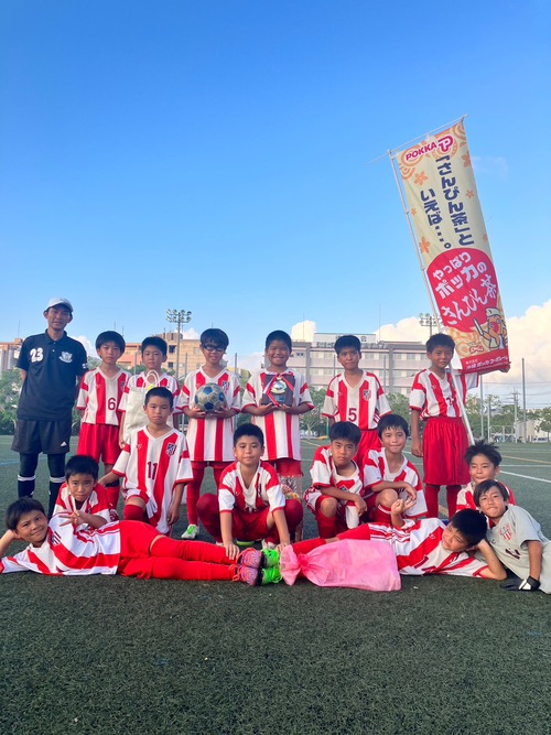 準優勝：東風平JFC