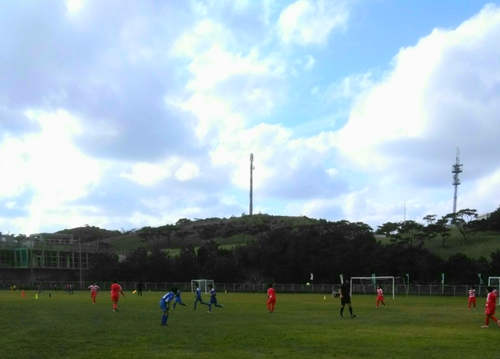 渡嘉敷CUP~本日の試合終了~