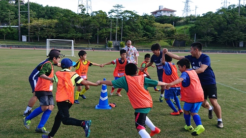 前園真聖さんのサッカー教室