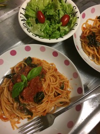 準備&パスタ 2017/03/01 14:50:26