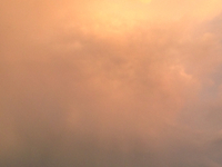 黄金に輝く空 2015/08/06 19:24:28