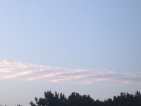 階段のような雲 2015/10/10 06:01:08