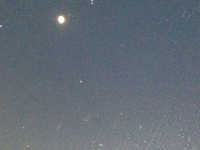 お月様とキラキラの星 2015/07/28 08:10:48