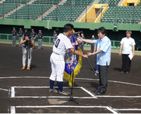 第100回大会沖縄地区予選  開会式・始球式 2018/08/18 20:43:22