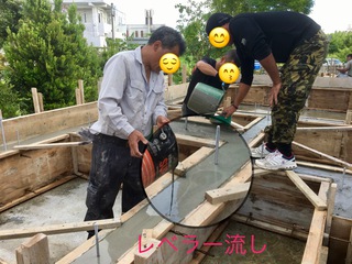 沖縄木造住宅 うるま市 増築 混構造 基礎工事４
