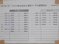 練習試合&北中城村長杯 2014/09/07 22:11:29