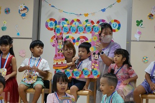 ９月生まれのお誕生会