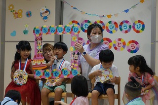 ９月生まれのお誕生会