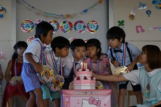 ９月生まれのお誕生会