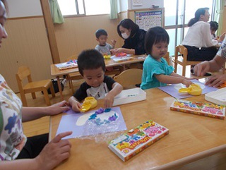 きりん組保育参加