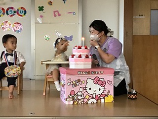 ９月生まれのお誕生会