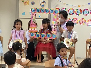 ９月生まれのお誕生会