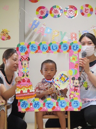 ★８月のお誕生日会★