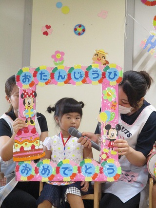 ★８月のお誕生日会★