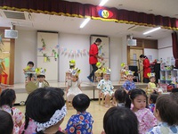6月の誕生会＆七夕集会☆彡の様子