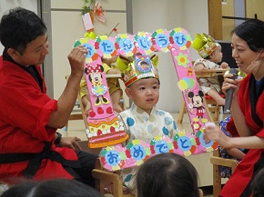 6月の誕生会＆七夕集会☆彡の様子