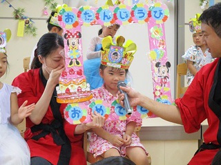 6月の誕生会＆七夕集会☆彡の様子
