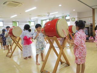 6月の誕生会＆七夕集会☆彡の様子