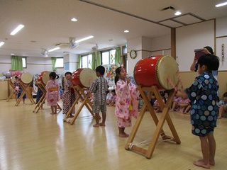 6月の誕生会＆七夕集会☆彡の様子