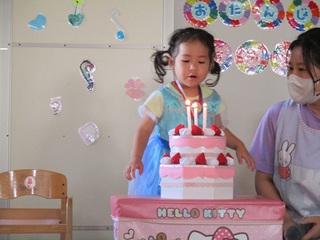 ９月生まれのお誕生会