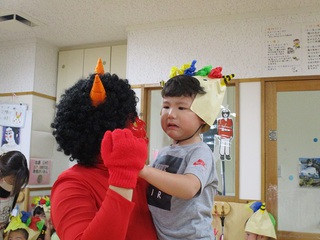 節分✨豆まき０・１・２歳児クラス
