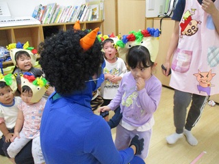 節分✨豆まき０・１・２歳児クラス