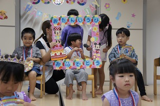 ★８月のお誕生日会★