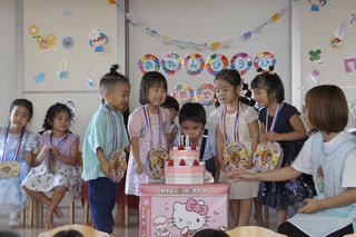 ９月生まれのお誕生会
