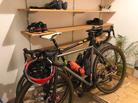 自転車旅のゲストさんも多いです＾＾ 2021/12/23 10:44:50