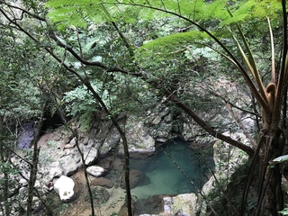 比地大滝へ！