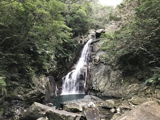 比地大滝へ！