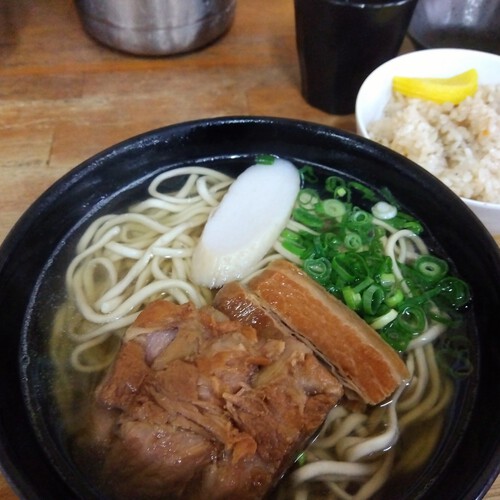 玉家のミックスそば
