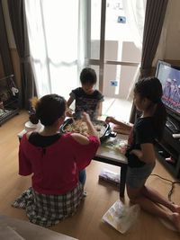 【焼きそば＆お好み焼きパーティー】友達の子供たちと 2017/06/20 15:24:49