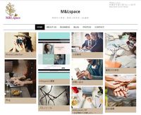 【進捗】M&LspaceのHPが完成(≧▽≦) 2017/03/01 14:19:37