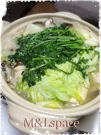 《晩ごはん》水炊き❤ 2016/02/10 21:15:31