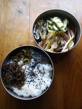 おべんとうばこも衣替え