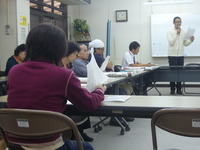 商店街事務連絡会議で開催要項案をお話ししました