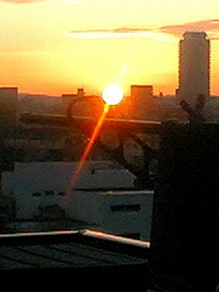 名古屋の夜明け～ 2009/01/01 19:58:37