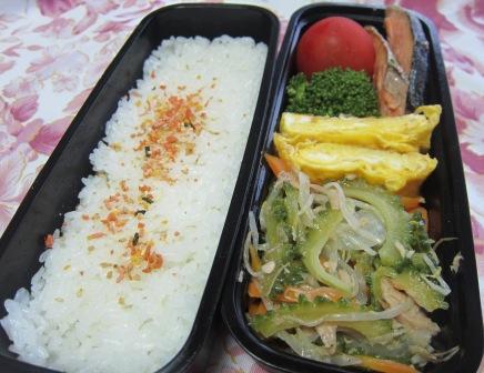 ゴーヤー弁当☆　2012.6.12