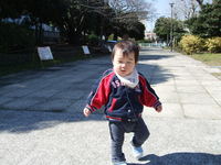 公園にて