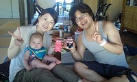 生後４ヵ月、初めての沖縄 2012/07/05 10:58:25