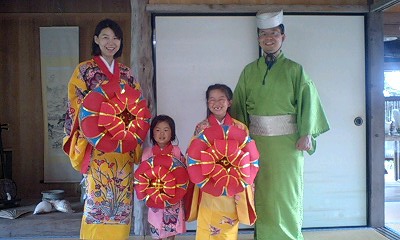 『家族揃って変身(^O^)/』