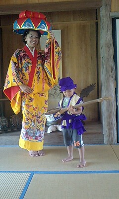 『家族揃って変身(^O^)/』