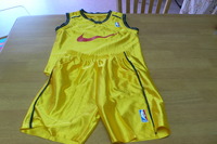 キッズＮＢＡバスケットユニホーム上下セット 2010/07/20 19:43:54